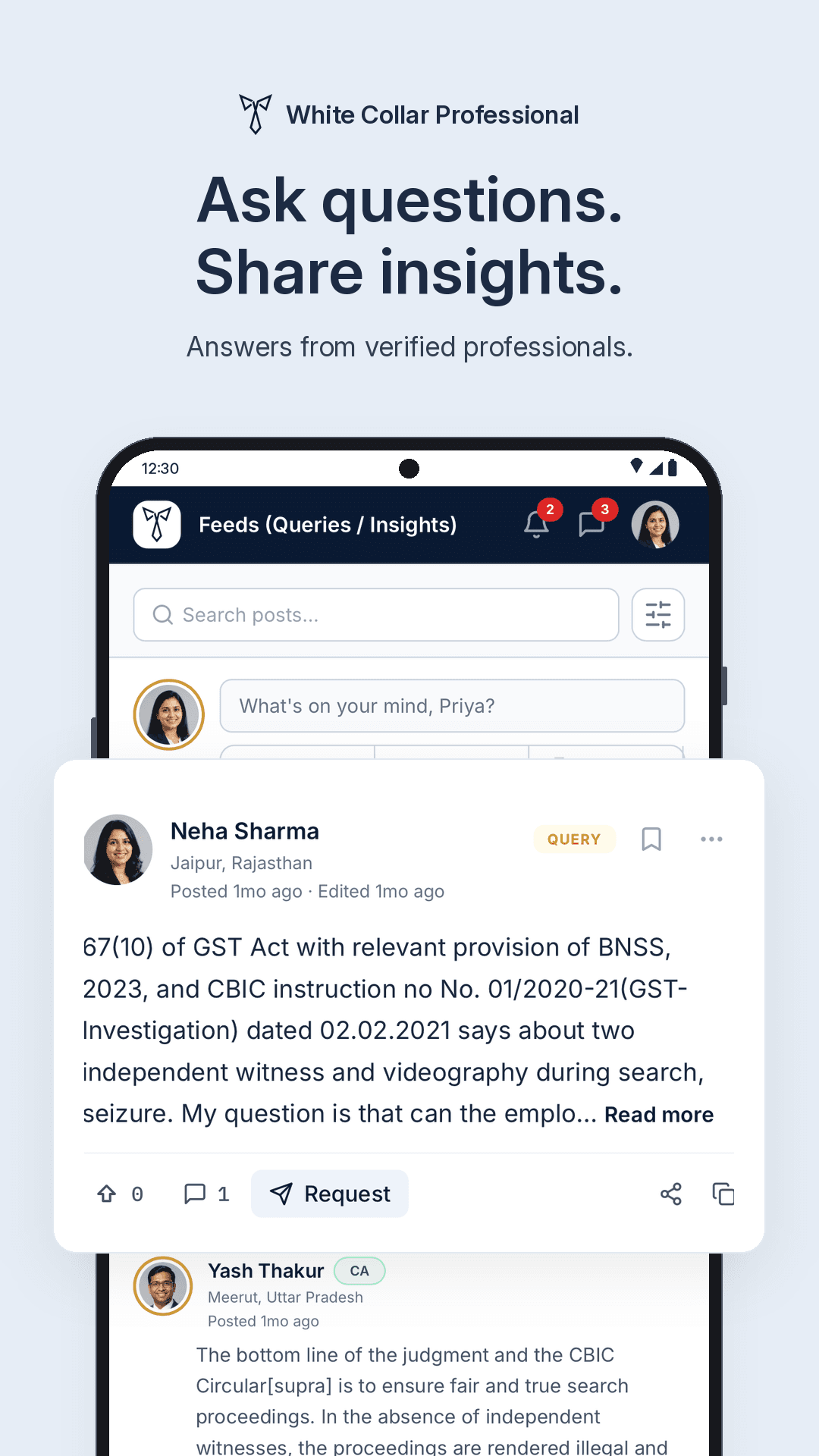 White Collar Professional mobile app preview 4 of 7